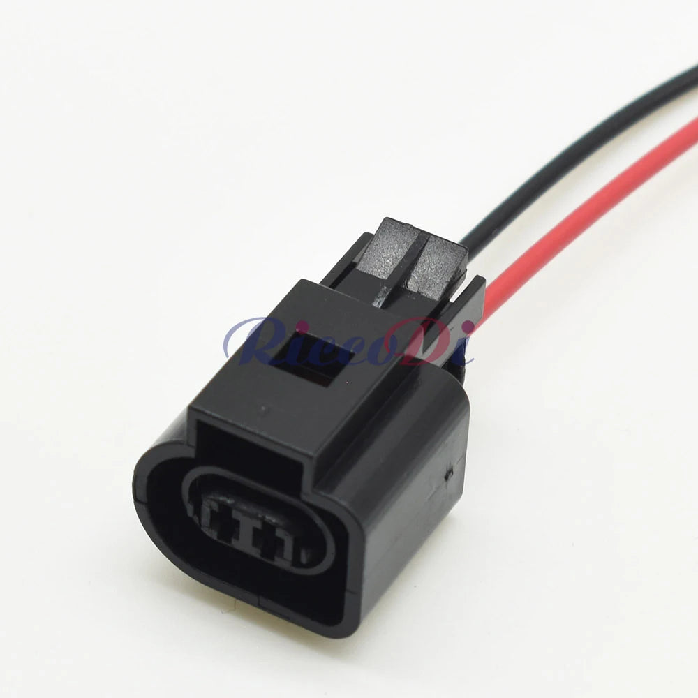 2-Pin Waterproof ABS Speed Sensor Connector 6N0973702 DJ7022F-1.5-21 for VW Audi Wiring Harness