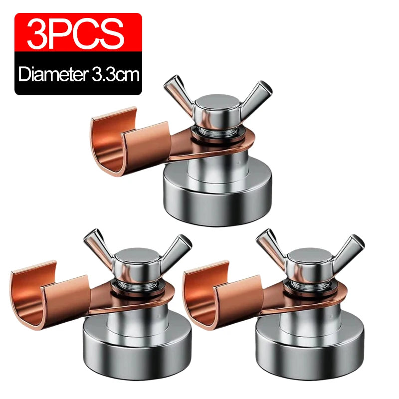 Powerful Magnetism Welding Ground Magnet Copper Electrode Fixing Clamps, Single Head Welding Support Accessories
