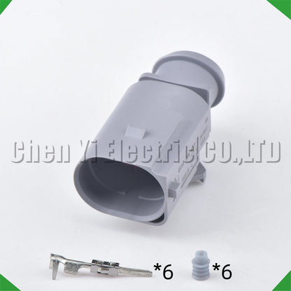6 Pin Oxygen Sensor Connector 4H0973713B 4H0973713 Auto Plug