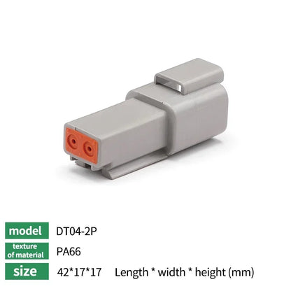 Deutsch DT Series Connector Combo Kit | DT04 / DT06 | 2–12 Pin Sealed Waterproof | 16–20AWG Terminals | Carrying Case