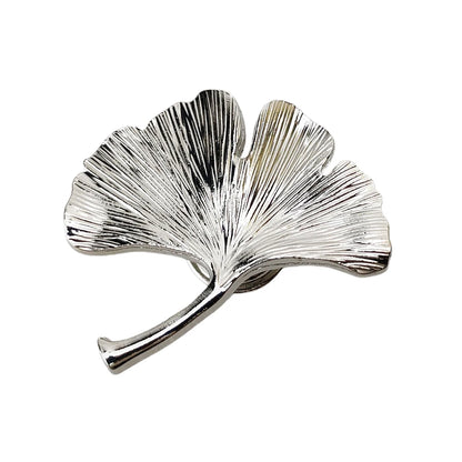 Zinc Alloy Ginkgo Leaf Cabinet Handle for Furniture Doors Providing Resistance and Applicable to For Children Rooms
