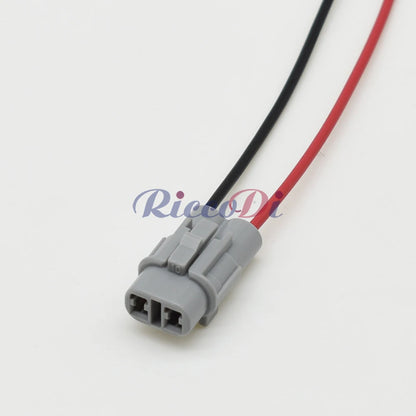 2 Pin 2mm Sealed Connector 6180-2321 6187-2311 DJ7026-2 PA66 Gray Black Waterproof for Honda
