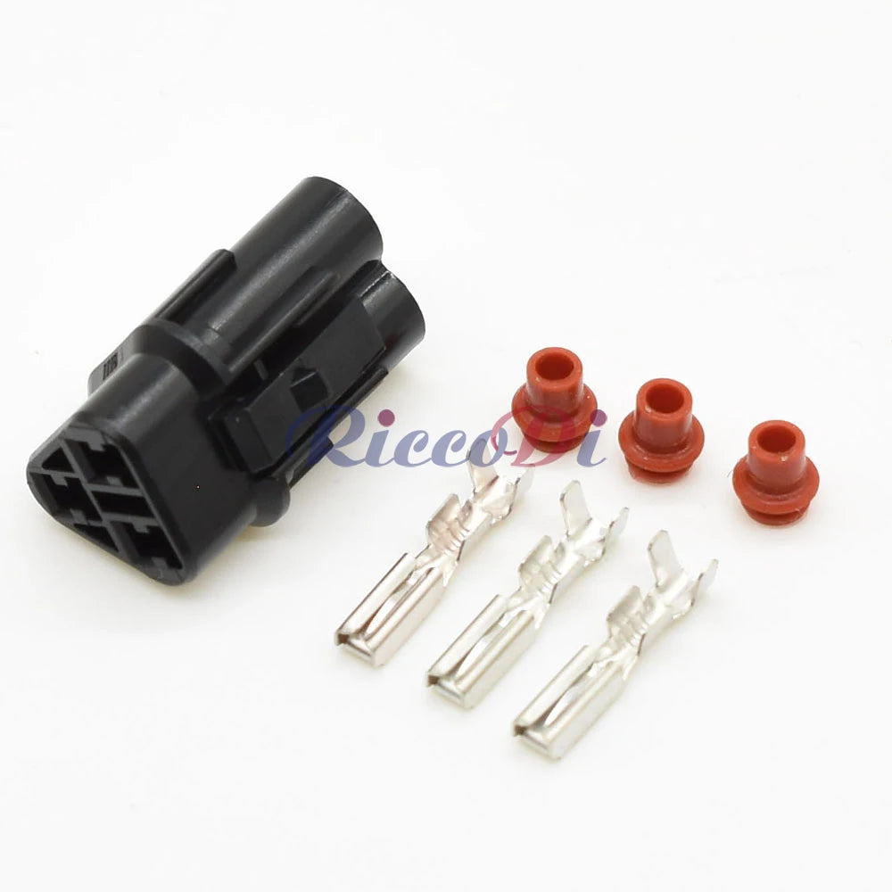 3-Pin 2.2mm MT Sealed Connector 6180-3241 6187-3271 DJ7031F-2 White Male Female Automotive Motorcycle