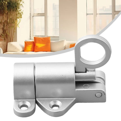 New Latch Bolt Garden Home Pull ring Bounce Gate Door Pull Ring Bounce Hardware Tool Useful Aluminum Alloy Screws