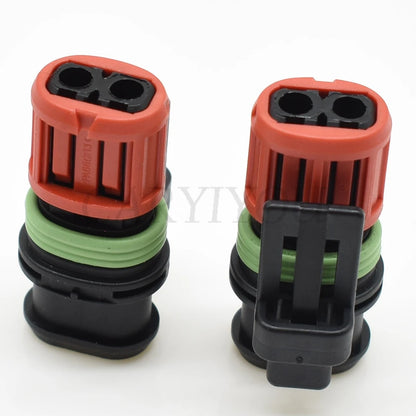 Automotive Waterproof Plastic Housing Electrical Connector Plug Wire Harness Socket 1337352-1 1337245-3