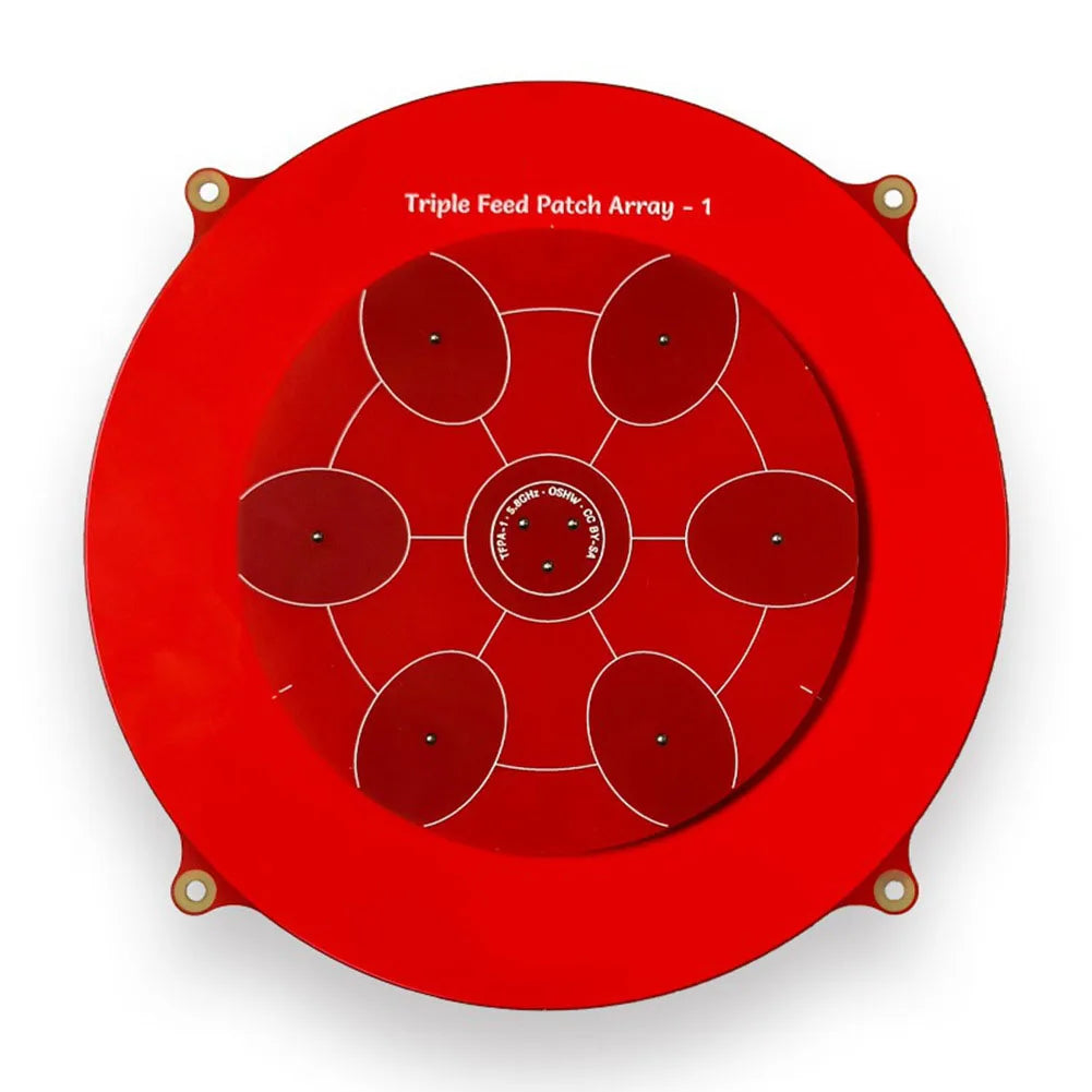165mm Antenna Image Transmitter 14dBi Gain 150mm Triple Feed Patch 5.8Ghz For Pagoda Array FPV Antenna Image Transmitter