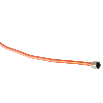 Reliable Air Compressor Exhaust Tube Replacement, Copper+Aluminum Material, 600mm Full length, G1/8 Thread Standard