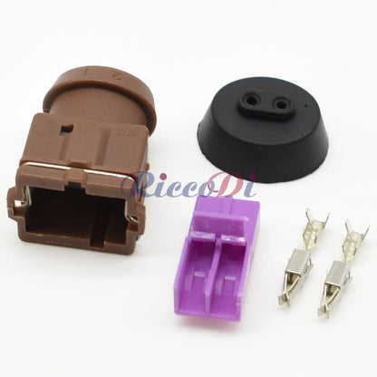 2-Pin Waterproof Automotive Connector DJ7022C-3.5-21 for Water Spray Motor & 1.4T Supercharger | CE Certified