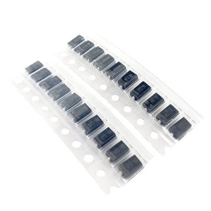 70pcs/lot SMD and Standard Diode Assortment Kit 7 Values 1N4001–1N4007 SS14 US1M RS1M SS34