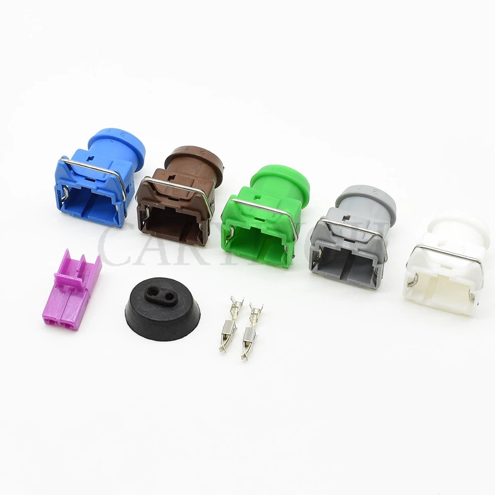 2 Pin Automotive Wire Connector Female Fuse Plug Wiring Terminal Socket DJ7024A/B/C/D-3.5-21