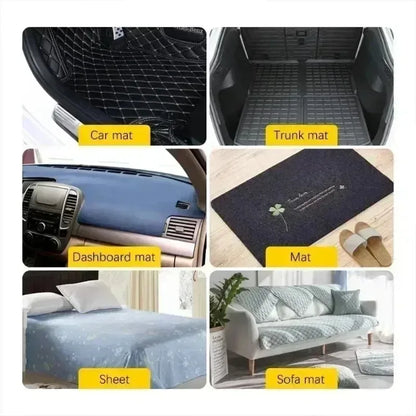 2/100pcs Double Sided Carpet Fixing Stickers High Adhesive Anti-Slip Floor Mat Grip Tape