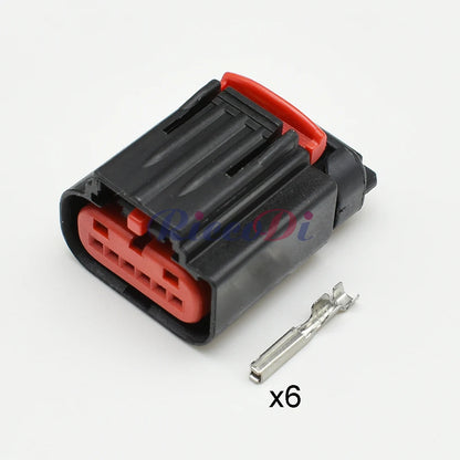 6 Pin Tyco Accelerator Pedal Throttle Sensor Connector 1438153-5 1-1419168-1 DJ7061A-0.6 for Ford GM