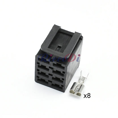 8-Pin Excavator Rocker Switch Connector DJ7086-6.3-21 — Heavy Equipment Wiring Plug
