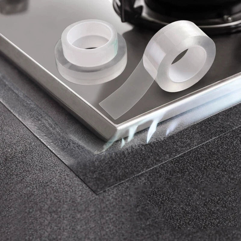 3M 5M 10M Self Adhesive Nano Tape Waterproof Transparent Caulk Strip
