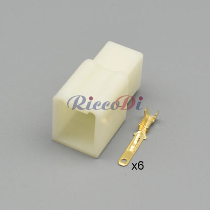 6-Pin 2.8mm Connector 6130-0560 / DJ7061-2.8-11/21 — Sumitomo MTW Series Automotive Wiring Plug