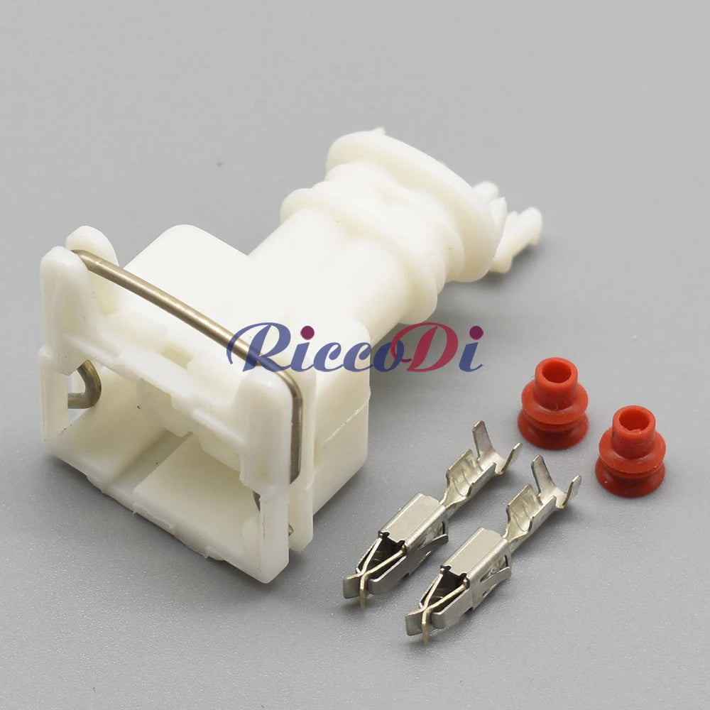 2-Pin 3.5mm White Female Connector DJ7029Q-3.5-21 282684-1 Automotive Wiring Harness Plug