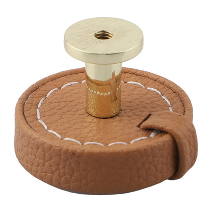 For Kitchen Cabinets Zinc Alloy Knobs Leather Drawer Pulls Stylish Furniture Pulls Sturdy Construction Stylish Furniture Accents