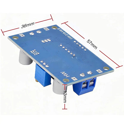 LM2596 Adjustable DC-DC Step-Down Voltage Regulator 4-40V to 1.25-37V with LED Voltmeter Display 2A