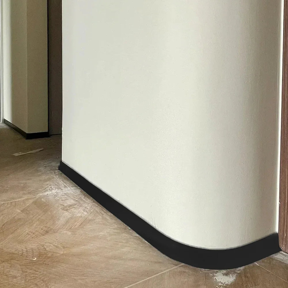 Self Adhesive Skirting Line 3D Wall Stickers Anti-Collision Decoration Strips