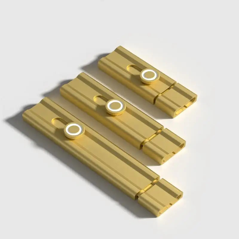 No Punching Door Lock Buckle Anti-Theft Latch Adhesive Hardware