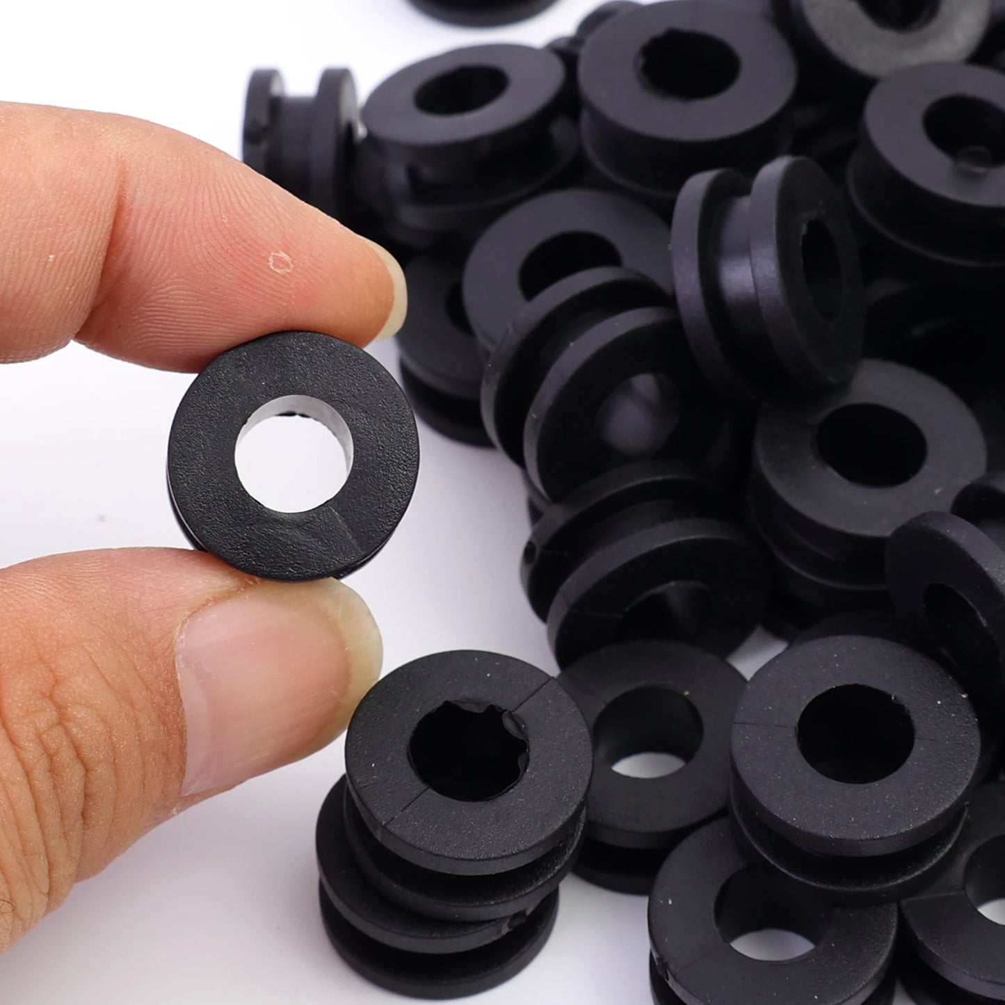 Motorcycle Side Cover Rubber Grommet Gasket Fairing 50/10PCS