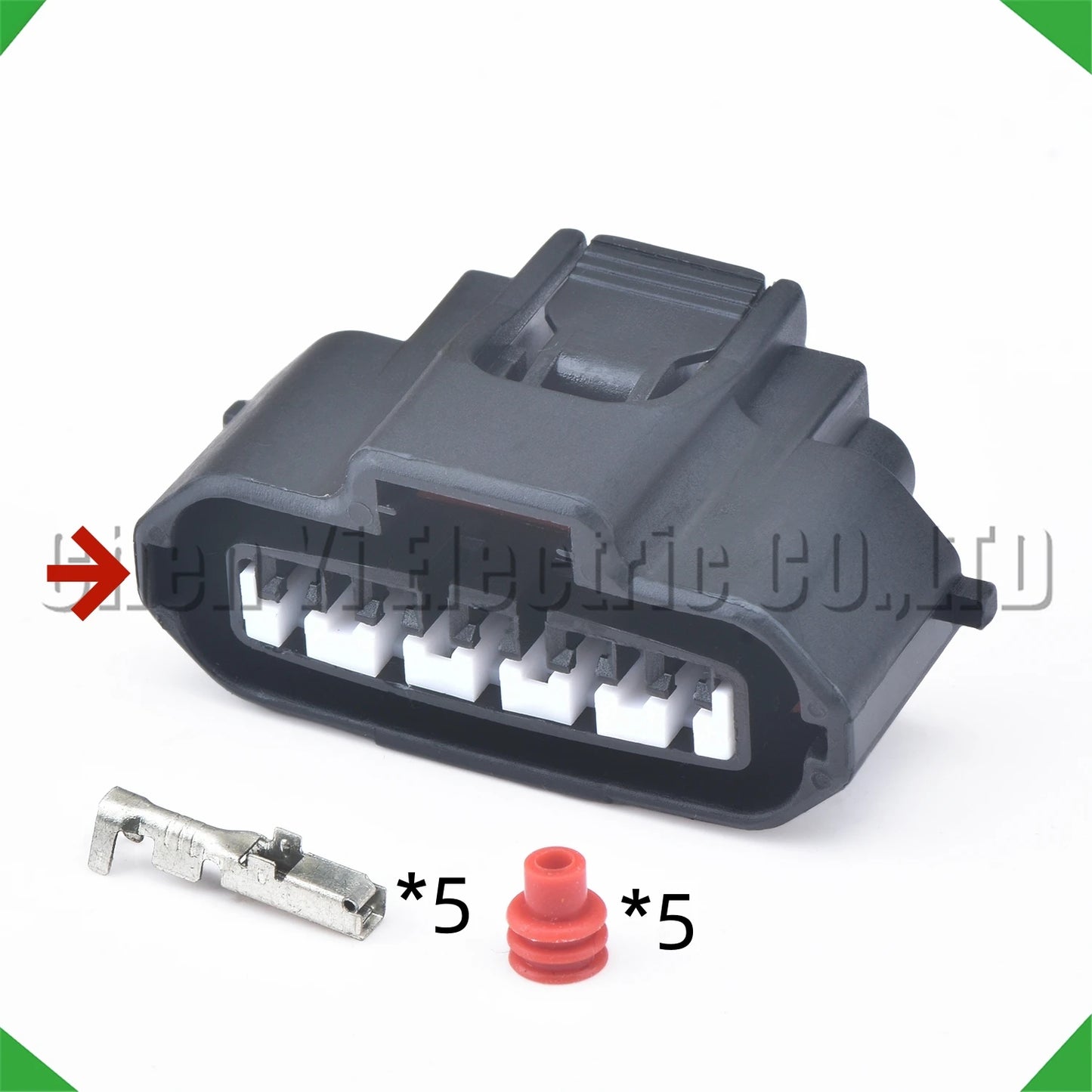5 Pin Air Flow Meter Connector 7283-1056-30 90980-11232 For Toyota Igniter Pedal Plug