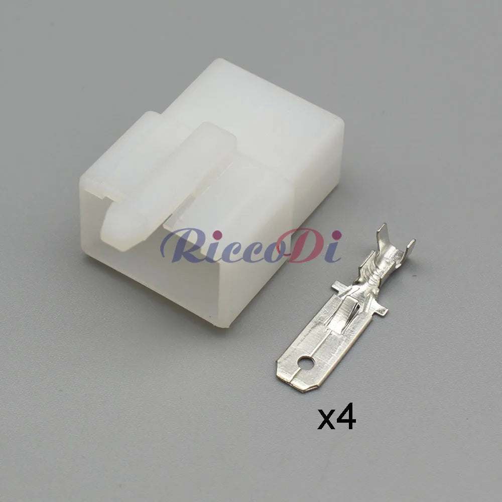 3 Pin 6.3mm Intake Pressure Sensor Connector 6120-2043 DJ70413-6.3-11/21 Male Female Automotive