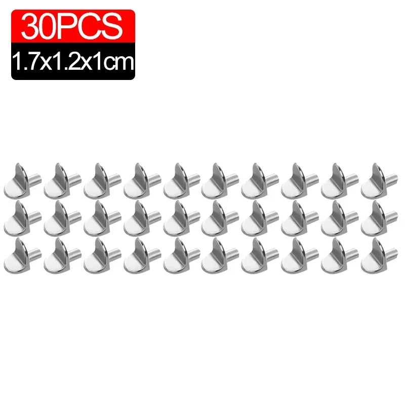 50/10PCS Shelf Support Pegs Pins for Cabinet Cupboard Shelf Bracket