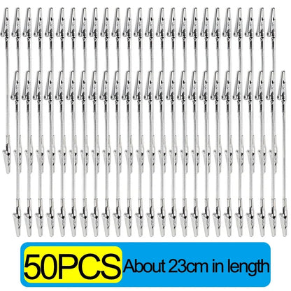 Multifunction Alligator Clip Note Holder – Double Head Flexible Hose Memo Card & Photo Picture Holder for Office & DIY Display