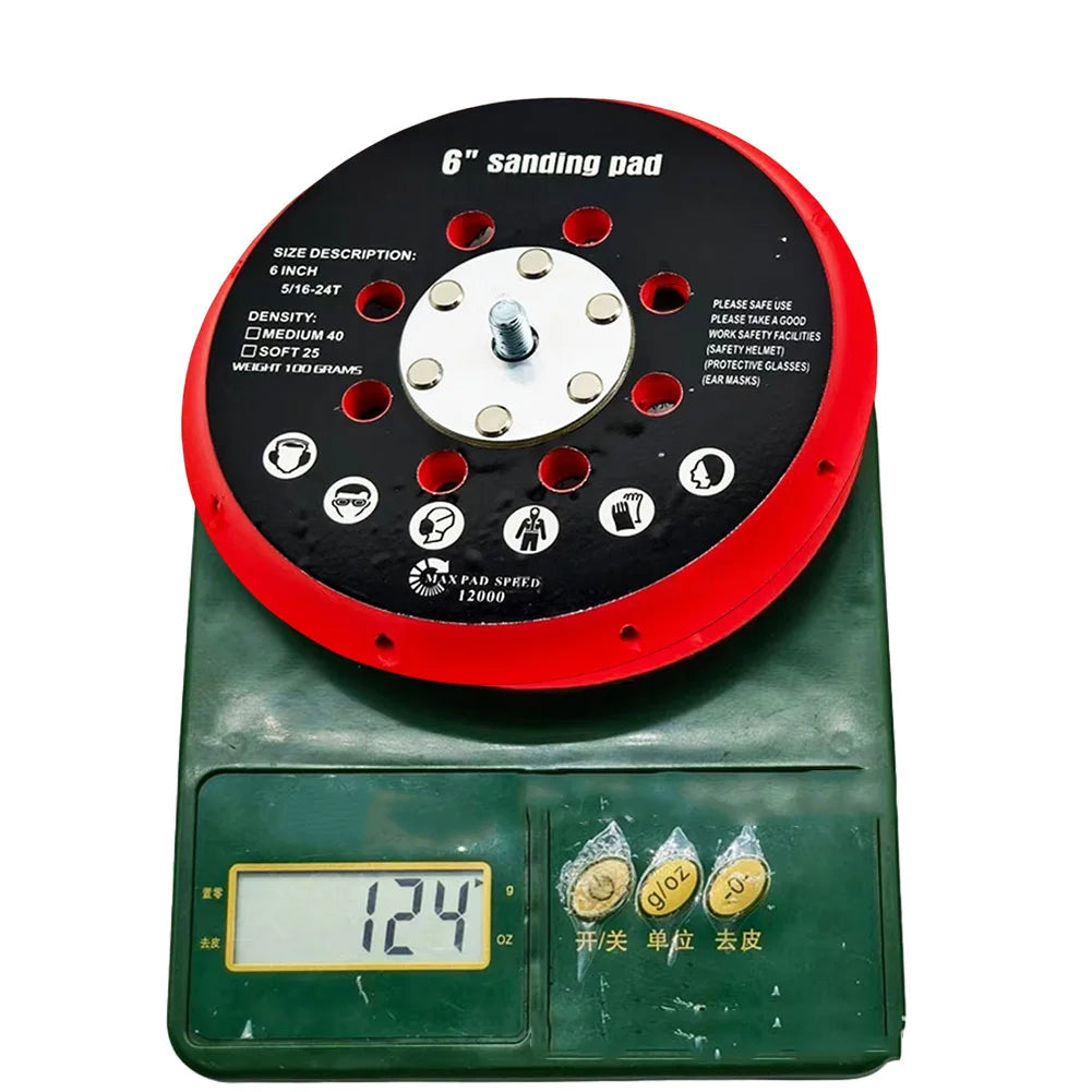 Orbital Sander Pad Grinding Pad High-Speed Performance Versatile Compatibility Easy Installation Easy Installation Sanding Pad
