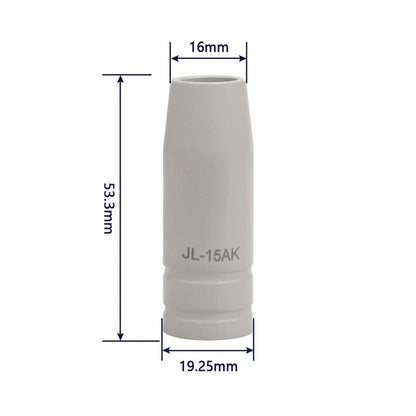 14pcs Welding Torch Nozzle Kit 15AK Coating  For Protection Nozzle Non Welding Airless Protection Machine