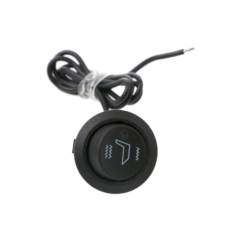 New Arm Off Control Universal Replacement Part Car Interior Seat Heating Switch 3-pin Circular Heating Rocker