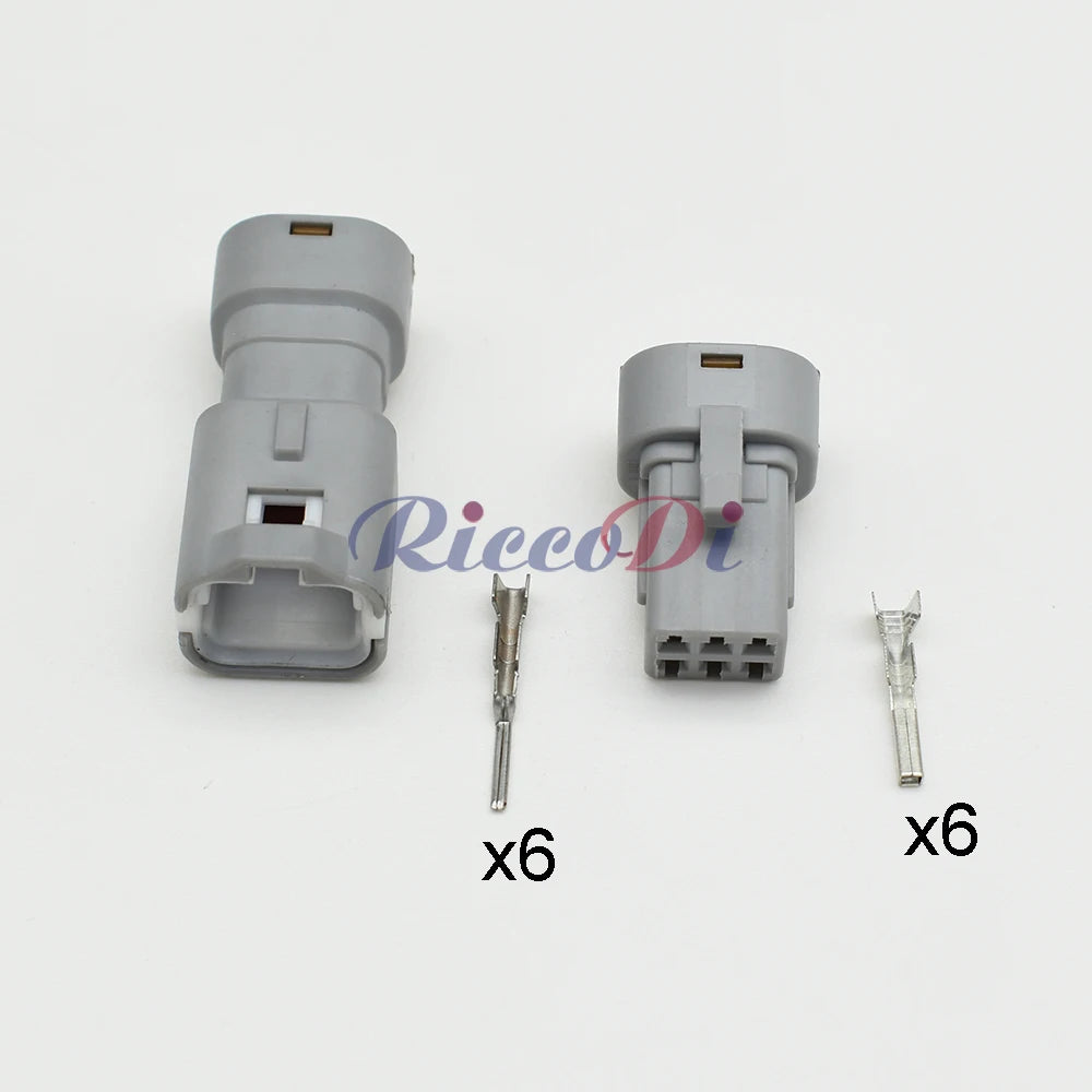 6-Pin Waterproof Connector MG614130-4 / MG644483-4 — Toyota Sealed Wiring Harness Plug