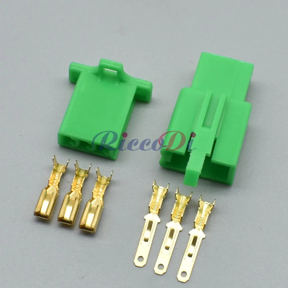 3-Pin Connector 6030-3991 6040-3111 Female Male Plastic Housing with Wires Automotive Harness