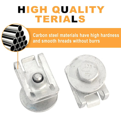 Car Fender Liner Bolt M6 Hex Flange Screw — Bumper Body Trim Splash Shield Fastener with Washer Carbon Steel Auto Repair Kit