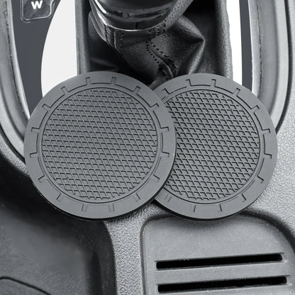 Car Cup Holder Anti-Slip Insert Coaster Mat Auto Cup Holder Soft Rubber Anti-skid Drink Cup Bottle Mat Car Interior Accessories