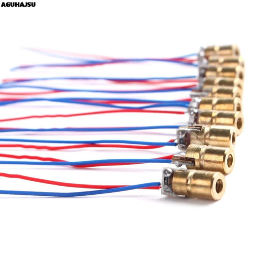 5V 650nm 5mW Adjustable Red Laser Diode Module Mini Laser Pointer with Copper Head