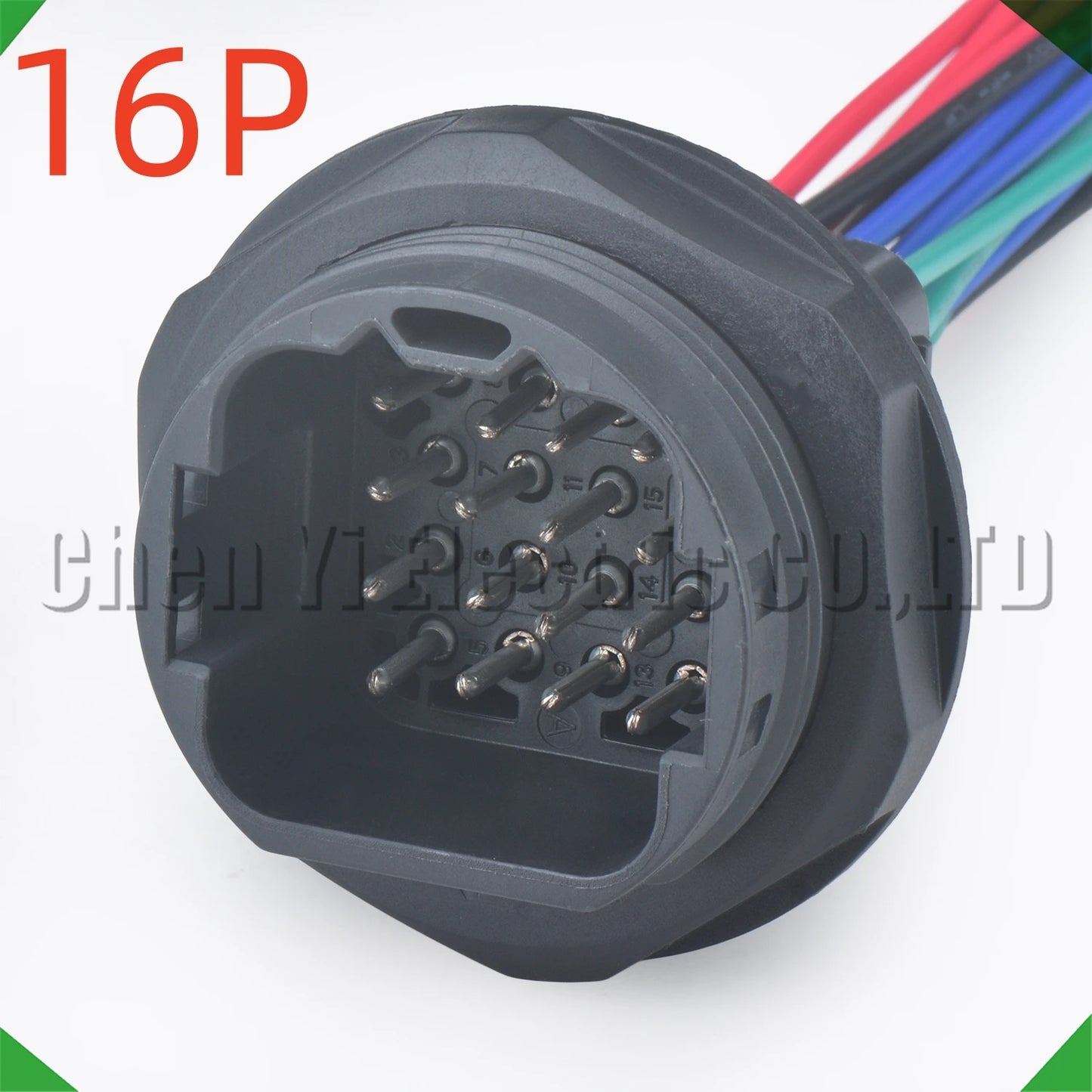 16 Pin Headlight Connector 132016-001 132016-000 for Iveco X5000 M3000S