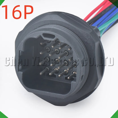 16 Pin Headlight Connector 132016-001 132016-000 for Iveco X5000 M3000S
