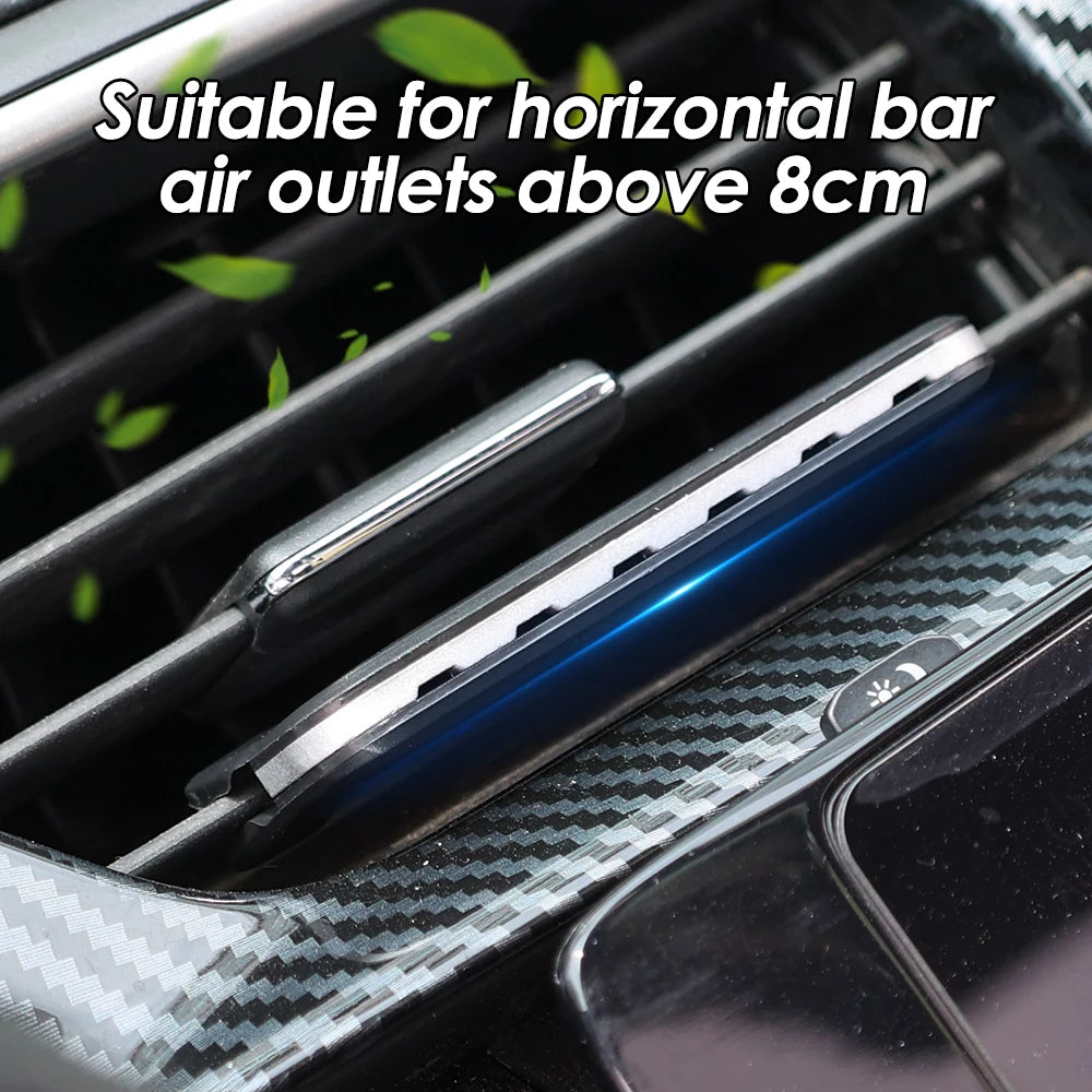 Car Air Outlet Aromatherapy Clip Solid Aromatherapy Strips Set 8cm Auto Air Vent Wind Direction Paddle Hidden Fragrance Clip