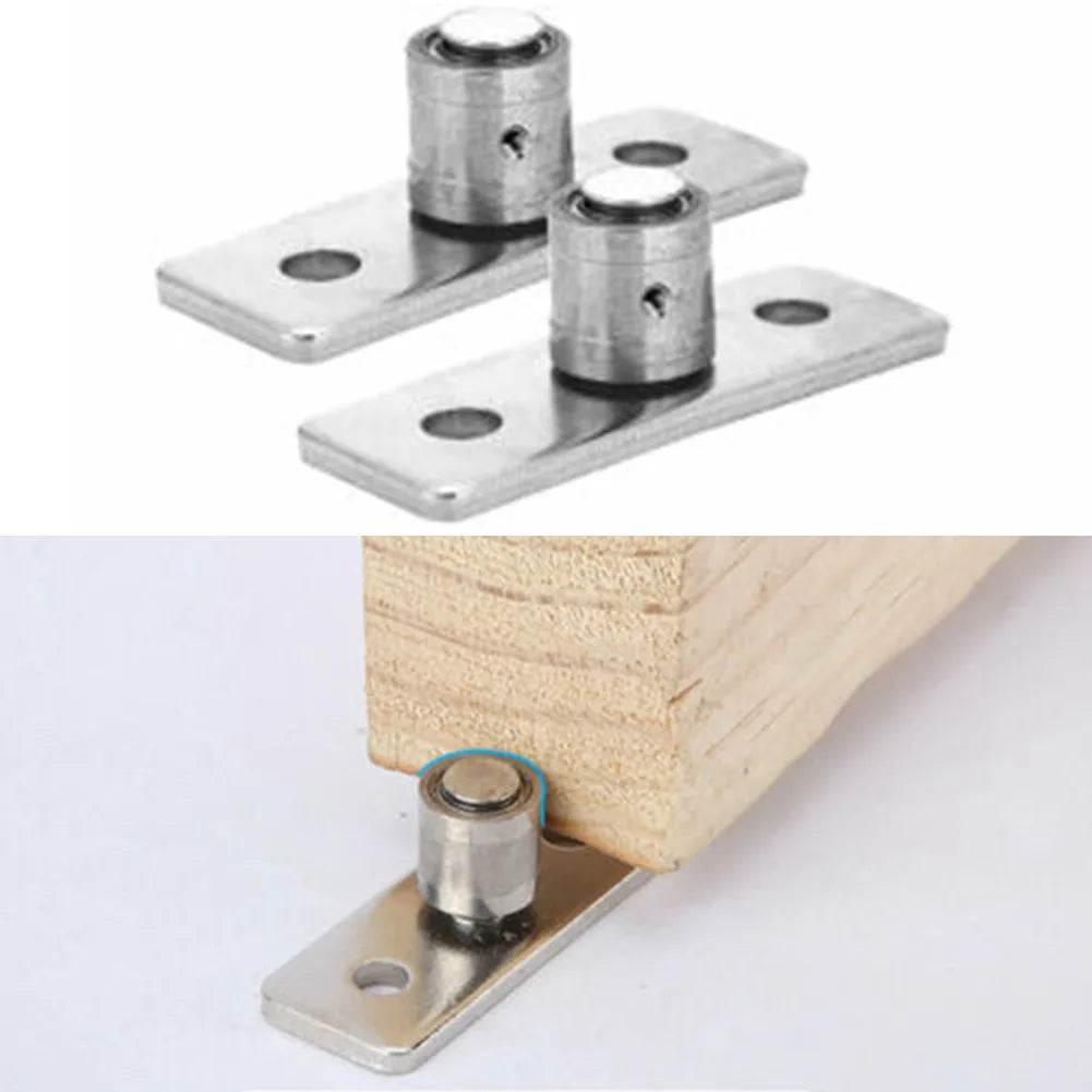 New Practical Home Door Floor Guide Anti-rust Barn Flat High Hardness Sliding Doors Stainless Steel 2 Pcs 2Pcs
