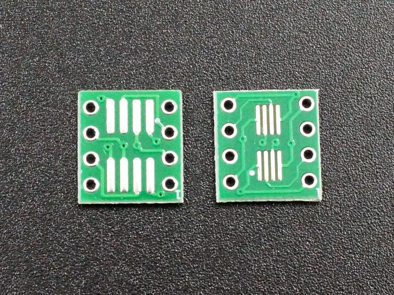 PCB, SMD to DIP 8-Pin Adapter (5-Pack)