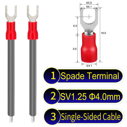 SV1.25_4mm_single-head_spade_terminal_insulated_connector_Cable_Blue