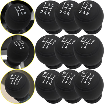 Universal Gear Shift Knob Silicone Cover Gear Rod Protect Case Dustproof WaterProof Lever Handle Skin Nonslip Manual Shifter