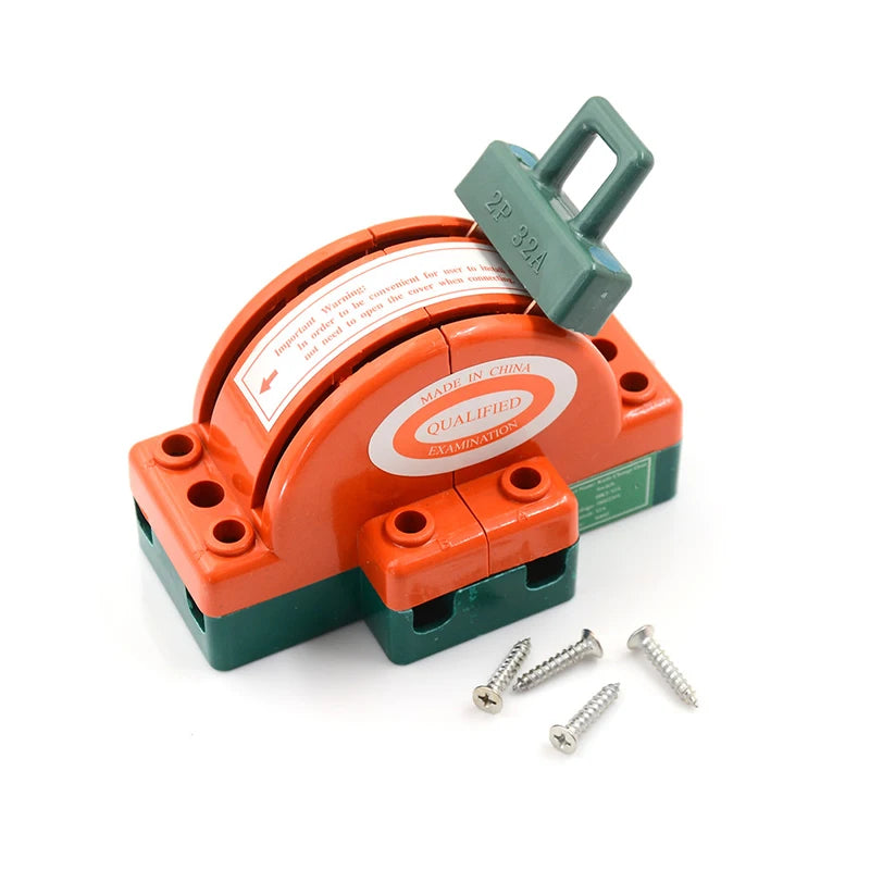32A AC 220V DPDT Knife Safety Disconnect Switch