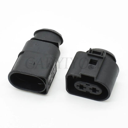 2 Pin Cooling Fan Connector 1J0973852 1J0973752 DJ70228-6.3 6.3mm for VW Audi Male Female