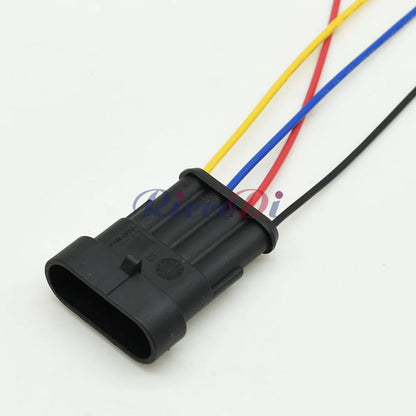 Tyco AMP Superseal 4 Pin Sealed Waterproof Connector 282106-1 282088-1 DJ7041-1.5 PA66