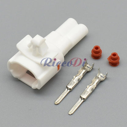 2 Pin Fog Lamp Connector DJ7022-2.2-11 DJ7022-2.2-21 2.2mm Waterproof 24V with Locking Clip