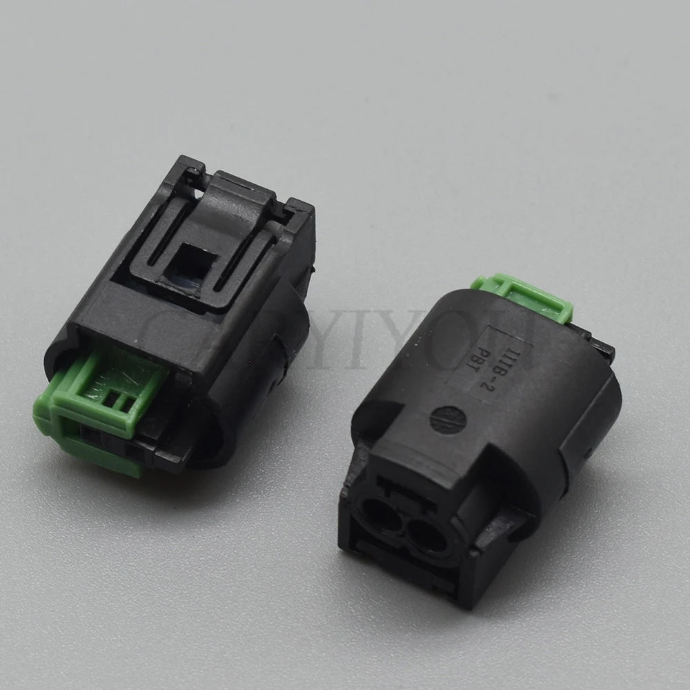 2 Pin Automotive Outdoor Temperature Sensor Connector Socket Oxygen Sensor Plug Compatible with 1-967644-1 1-967570-3