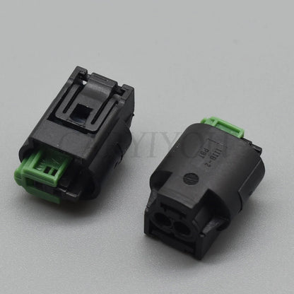 2 Pin Automotive Outdoor Temperature Sensor Connector Socket Oxygen Sensor Plug Compatible with 1-967644-1 1-967570-3